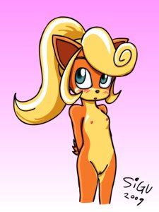 Rating: Explicit Score: 0 Tags: 2009 anthro arms_behind_back bandicoot blonde_hair coco_bandicoot color crash_(series) female female_only flat_chest fur furry hair looking_at_viewer mammal marsupial nipples nude ponytail pussy rule34 sigu solo standing tied_hair User: bunchy7s Rating: Explicit Score: 0 Tags: 2009 anthro arms_behind_back bandicoot blonde_hair coco_bandicoot color crash_(series) female female_only flat_chest fur furry hair looking_at_viewer mammal marsupial nipples nude ponytail pussy rule34 sigu solo standing tied_hair User: bunchy7s