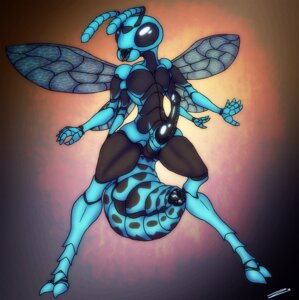 Rating: Explicit Score: 0 Tags: 4_arms animal_genitalia antennae_(anatomy) anthro anus arthropod arthropod_abdomen arthropod_abdomen_anus arthropod_abdomen_genitalia arthropod_abdomen_vulva black_body black_exoskeleton black_penis blue_body blue_exoskeleton compound_eyes digitigrade e621 erection exoskeleton genitals german_yellowjacket hymenopteran insect insect_wings intersex knot maleherm mandibles multi_arm multi_limb ovipositor penis riocynn_ra'ak sackless simple_background solo vespid vulva wasp wide_hips wings yellowjacket_(wasp) zevex User: bunchy7s