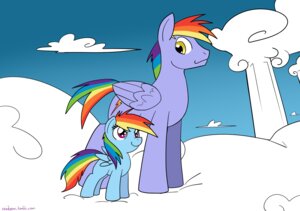 Rating: Safe Score: 0 Tags: 2013 blue_body blue_feathers blue_fur cloud cloudsdale cutie_mark duo e621 equid equine feathered_wings feathers female feral friendship_is_magic fur hair hasbro male mammal multicolored_hair multicolored_tail my_little_pony mythological_creature mythological_equine mythology outside pegasus purple_eyes rainbow_blaze_(mlp) rainbow_dash_(mlp) rainbow_hair rainbow_tail reiduran sky skyscape standing tail wings yellow_eyes young young_feral User: bunchy7s