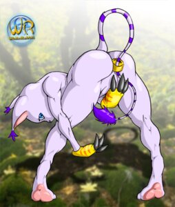 Rating: Explicit Score: 0 Tags: anthro anthrofied bad_anatomy color digimon digimon_(species) feline female female_only fur furry gatomon purple_fur rule34 solo tail white_fur User: bunchy7s