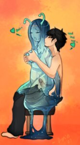Rating: Explicit Score: 0 Tags: anal antennae blue_skin breast_grab breasts cowgirl_position cum cum_in_pussy cum_inside female goo_girl heart male moaning monster_girl omie pants_down penis pussy rule34 sex slime_girl straight topless transparent_sex uncensored User: bunchy7s