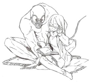Rating: Safe Score: 0 Tags: black_and_white book comic e621 elderly elderly_female eyes_closed eyewear female gas_mask glasses goggles human humanoid larger_male male mammal mask mature_female monochrome monster muscular muscular_male oikawa_uso sitting size_difference sketch smaller_female smile tail User: bunchy7s