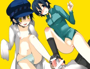 Rating: Explicit Score: 0 Tags: 1boy 2d 2girls artist_request atlus breasts breasts_out censored dual_persona exposed_breasts feet female female_focus femdom footjob hat light-skinned_female light_skin male male/female malesub persona persona_4 pettanko rule34 scribble_censor sega shadow_naoto shadow_self_(persona) shirogane_naoto source_request yellow_eyes yellow_eyes_female User: bunchy7s