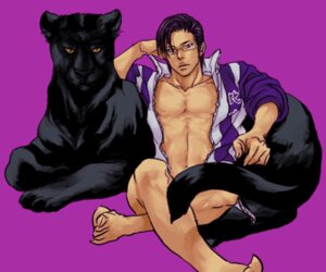 Rating: Explicit Score: 0 Tags: 1boy glasses jacket_only kite_eishirou male male_only panther prince_of_tennis rule34 tail_censorship User: bunchy7s