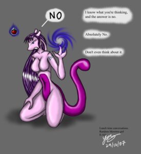 Rating: Questionable Score: 0 Tags: 2007 3_fingers anthro blue_eyes breasts e621 echo-163_(snowfyre) english_text felid female fingers generation_1_pokemon grey_background hair kneeling legendary_pokemon long_hair looking_at_viewer mammal mewtwo nintendo open_mouth pink_body pokemon pokemon_(species) purple_hair simple_background sitting snowfyre solo text User: bunchy7s Rating: Questionable Score: 0 Tags: 2007 3_fingers anthro blue_eyes breasts e621 echo-163_(snowfyre) english_text felid female fingers generation_1_pokemon grey_background hair kneeling legendary_pokemon long_hair looking_at_viewer mammal mewtwo nintendo open_mouth pink_body pokemon pokemon_(species) purple_hair simple_background sitting snowfyre solo text User: bunchy7s