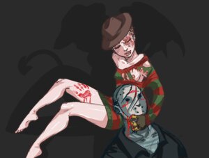 Rating: Explicit Score: 0 Tags: 1boy 1girls areolae barefoot beige_skin bleeding blood blood_stain bloody_handprint breasts clothes clothing_damage color different_shadow erect_nipples female freddy_krueger friday_the_13th handprint hat heteropteryx_(artist) human jason_voorhees lost_clothes male male_with_female mask nightmare_on_elm_street nipples round_ears rule34 rule_63 shadow sitting small_breasts torn_clothes User: bunchy7s