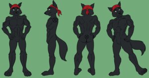 Rating: Questionable Score: 0 Tags: anthro canid canine canis clothing dook_(artist) e621 flat_colors headgear headkerchief headwear kerchief looking_at_viewer lupine_assassin male mammal model_sheet multiple_poses pose side_view solo tail turnaround wolf User: bunchy7s