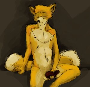 Rating: Explicit Score: 0 Tags: 2010 2_tails animal_genitalia animal_penis anthro balls black_nose brown_nipples brown_penis canid canine canine_genitalia canine_penis dipstick_tail e621 erection fox fur genitals grey_background inner_ear_fluff knot male mammal markings mishakun multi_tail navel nipples penis simple_background sitting solo tail tail_markings tan_body tan_fur tan_inner_ear_fluff tuft User: bunchy7s
