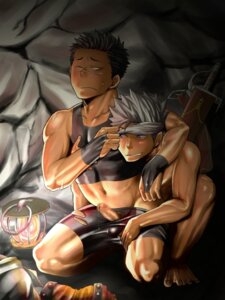 Rating: Explicit Score: 0 Tags: 2boys abs barefoot black_hair blush boxers censored gay male male/male male_only mentaiko mining multiple_boys multiple_males muscles penis rule34 white_hair yaoi User: bunchy7s