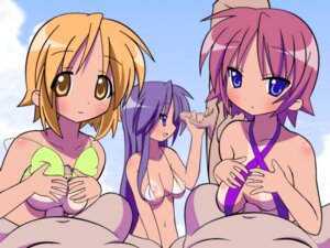 Rating: Explicit Score: 0 Tags: 3boys 3girls black_hair breasts censored completely_nude female handjob inori_hiiragi lucky_star male matsuri_hiiragi miki_hiiragi mother_and_daughter nude orange_hair paizuri red_hair rule34 sisters tagme titjob User: bunchy7s