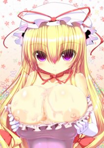 Rating: Explicit Score: 0 Tags: blonde_hair breasts cum cum_on_body cum_on_breasts cum_on_upper_body elbow_gloves female gloves hat highres huge_breasts long_hair purple_eyes rule34 shuz_(dodidu) touhou yukari_yakumo User: bunchy7s Rating: Explicit Score: 0 Tags: blonde_hair breasts cum cum_on_body cum_on_breasts cum_on_upper_body elbow_gloves female gloves hat highres huge_breasts long_hair purple_eyes rule34 shuz_(dodidu) touhou yukari_yakumo User: bunchy7s