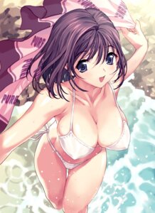 Rating: Explicit Score: 0 Tags: 1girls bikini blue_eyes breasts cleavage copyright_request erect_nipples female from_above konsu_konsuke large_breasts mizugi nipples oppai outdoors outstretched_arms purple_hair red_hair rule34 short_hair side-tie_bikini solo splash splashing spread_arms swimsuit thigh_gap towel water wet white_bikini User: bunchy7s