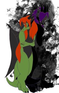 Rating: Questionable Score: 0 Tags: 3_toes abstract_background anthro biped black_body black_sclera black_skin brown_hair ceinios claws digitigrade duo e621 feet fog folded_wings green_body green_eyes green_skin grey_body grey_skin hair half-closed_eyes horn long_hair male membrane_(anatomy) membranous_wings narrowed_eyes nude pufflewidget purple_hair red_eyes red_hair simple_background soiniec standing toe_claws toes white_background wings User: bunchy7s
