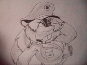 Rating: Questionable Score: 0 Tags: 4:3 anthro army big_breasts black_and_white breasts cleavage clothed clothing e621 felid female gesture hair hat headgear headwear hybrid long_hair mammal mephitid military monochrome pantherine salute sketch skunk solo stpelps tiger uniform zig_zag User: bunchy7s Rating: Questionable Score: 0 Tags: 4:3 anthro army big_breasts black_and_white breasts cleavage clothed clothing e621 felid female gesture hair hat headgear headwear hybrid long_hair mammal mephitid military monochrome pantherine salute sketch skunk solo stpelps tiger uniform zig_zag User: bunchy7s