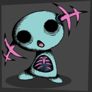 Rating: Questionable Score: 0 Tags: ambiguous_gender amphibian bardacha bone e621 external_gills generation_2_pokemon gills hollow_eyes looking_at_viewer nightmare_fuel nintendo open_mouth pokemon pokemon_(species) rib_cage ribs simple_background solo wooper User: bunchy7s