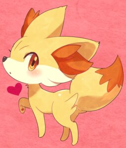 Rating: Safe Score: 0 Tags: ambiguous_gender blush canid canine digitigrade e621 fennekin feral generation_6_pokemon heart_symbol mammal nintendo pokemon pokemon_(species) quadruped solo tail 渓介輔之助/hrnk User: bunchy7s