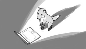 Rating: Safe Score: 0 Tags: 7:4 ambiguous_gender canid canine computer e621 electronics feral fox greyscale hi_res kloh0und laptop light looking_at_viewer mammal monochrome sitting solo tail tonythefox User: bunchy7s Rating: Safe Score: 0 Tags: 7:4 ambiguous_gender canid canine computer e621 electronics feral fox greyscale hi_res kloh0und laptop light looking_at_viewer mammal monochrome sitting solo tail tonythefox User: bunchy7s