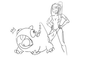 Rating: Explicit Score: 0 Tags: black_and_white bob bubble_bobble crossover female human male male_penetrated metroid monochrome nintendo rule34 samus_aran sketch strap-on strapon taito zero_suit User: bunchy7s