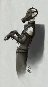 Rating: Safe Score: 0 Tags: arok318 barcode clothed clothing e621 fully_clothed gas_mask human konami latex male mammal mask metal_gear not_furry portrait psycho_mantis side_view signature simple_background solo standing straps suspenders three-quarter_portrait tight_clothing white_background User: bunchy7s