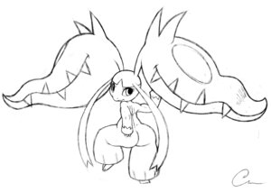 Rating: Questionable Score: 0 Tags: big_butt butt e621 female generation_6_pokemon hair_mouth hi_res looking_at_viewer looking_back mega_evolution mega_mawile monochrome nintendo not_furry pokemon pokemon_(species) sharp_teeth solo teeth zeeman User: bunchy7s Rating: Questionable Score: 0 Tags: big_butt butt e621 female generation_6_pokemon hair_mouth hi_res looking_at_viewer looking_back mega_evolution mega_mawile monochrome nintendo not_furry pokemon pokemon_(species) sharp_teeth solo teeth zeeman User: bunchy7s