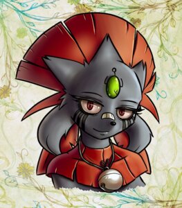 Rating: Safe Score: 0 Tags: 2013 anthro anthrofied bell conditional_dnp e621 elgiza fan_character female generation_4_pokemon looking_at_viewer nintendo pokemon pokemon_(species) pokemorph red_eyes smile solo soothe_bell teckworks weavile User: bunchy7s