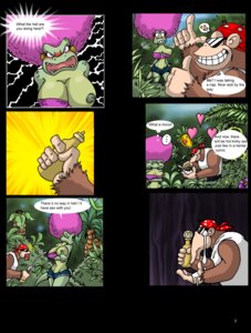 Rating: Explicit Score: 0 Tags: angry anthro bandana breasts clothing comic day donkey_kong_(series) female funky_kong fur gorilla holding interspecies jungle kalypso kong kremling lordstevie male male/female mammal nintendo nipples outdoors primate rejection rule34 scalie smile sunglasses tanktop text User: bunchy7s