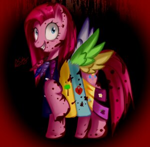 Rating: Questionable Score: 0 Tags: blood blue_eyes bodily_fluids clothing creepy cupcakes_(mlp_fanfic) cutie_mark dress e621 earth_pony equid equine feathered_wings feathers female feral friendship_is_magic fur hair hasbro horn horse insane looking_at_viewer mammal my_little_pony pink_body pink_fur pink_hair pinkamena_(mlp) pinkie_pie_(mlp) pony pyonkotcchi quadruped smile solo tail wings User: bunchy7s