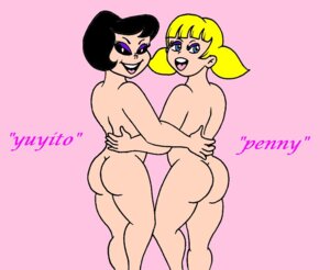 Rating: Explicit Score: 0 Tags: 2girls ass back black_hair blonde_hair blue_eyes condorito_(series) crossover english_text feet_out_of_frame female female_focus female_only hand_on_back inspector_gadget loenror looking_back multiple_females multiple_girls nude nude_female penny_gadget pepo_(copyright) pink_background rule34 short_hair smile smooth_skin straight_hair text yuyito User: bunchy7s