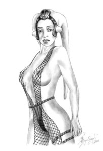 Rating: Explicit Score: 0 Tags: 1girls black_and_white breasts csonger female female_only fishnet_clothing greyscale looking_at_viewer monochrome nipples oola return_of_the_jedi rule34 star_wars tagme twi'lek varga_csongor User: bunchy7s