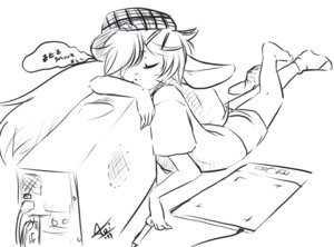 Rating: Safe Score: 0 Tags: 2011 ambiguous_gender aogami black_and_white chinchilla chinchillid clothing computer drawing_tablet e621 electronics english_text eyes_closed fluffy fluffy_tail footwear hair hat headgear headwear leaning legwear lying mammal monochrome narrow_hips rodent simple_background sleeping socks solo tablet tail text thin_calves thin_legs thin_thighs white_background User: bunchy7s