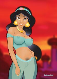 Rating: Explicit Score: 0 Tags: aladdin_(1992_disney_film) arabian disney disney_princess female female_only harem_outfit human jasmine_(aladdin) listenertom nipples princess princess_jasmine pussy royalty rule34 see-through sheer solo User: bunchy7s
