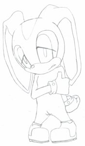 Rating: Explicit Score: 0 Tags: anthro big_head cream cream_the_rabbit female female_only front_view full_body fur furry gloves huge_eyes koolmn line_art monochrome mostly_nude pussy rabbit rule34 sega shoes solo sonic_(series) standing toony User: bunchy7s