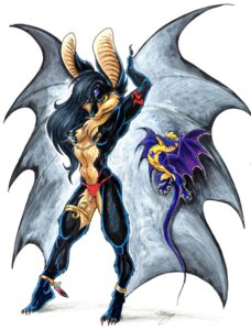 Rating: Questionable Score: 0 Tags: anthro bat black_body black_fur black_hair breasts clothed clothing domestic_pet duo e621 female fur hair jewelry mammal megan_giles membrane_(anatomy) membranous_wings navel nipple_chain nipple_piercing nipples panties piercing size_difference tail tattoo topless underwear wings yellow_eyes User: bunchy7s