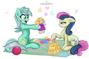 Rating: Safe Score: 0 Tags: 3:2 amber_eyes bag ball block blue_eyes bonbon_(mlp) clothing cutie_mark doll dress duo e621 earth_pony equid equine female feral friendship_is_magic frown fur ginadrawspony green_body green_fur hair hasbro heart_symbol holding_object holding_pacifier horn horse long_hair lyra_heartstrings_(mlp) mammal moon multicolored_hair my_little_pony mythological_creature mythological_equine mythology open_mouth pacifier pony rug sitting smile star sun tongue toy two_tone_hair unicorn yellow_eyes User: bunchy7s