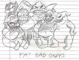 Rating: Questionable Score: 0 Tags: clown_(spawn) crossover dic_entertainment disney domestic_cat dr._eggman e621 evil_grin facial_hair felid feline felis group hammer human julian_robotnik king_dedede kirby_(series) lined_paper male mammal mario_bros mickeymonster monochrome mustache nintendo oogie_boogie overweight overweight_human pete_(disney) sega smile sonic_the_hedgehog_(satam) sonic_the_hedgehog_(series) teeth the_nightmare_before_christmas tools wario User: bunchy7s
