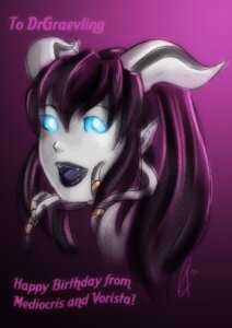 Rating: Safe Score: 0 Tags: blizzard_entertainment blue_eyes draenei e621 english_text fangs female glowing glowing_eyes horn horned_humanoid humanoid humanoid_pointy_ears mammal monara not_furry pointy_ears redstash smile solo teeth tentacles text warcraft User: bunchy7s Rating: Safe Score: 0 Tags: blizzard_entertainment blue_eyes draenei e621 english_text fangs female glowing glowing_eyes horn horned_humanoid humanoid humanoid_pointy_ears mammal monara not_furry pointy_ears redstash smile solo teeth tentacles text warcraft User: bunchy7s