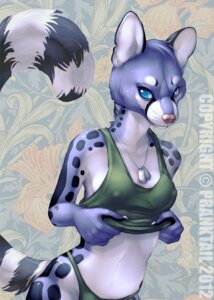 Rating: Questionable Score: 0 Tags: anthro blue_eyes breasts clothed clothing dog_tags e621 female genet looking_at_viewer mammal military nipples pranktail skimpy solo tail undressing viverrid User: bunchy7s Rating: Questionable Score: 0 Tags: anthro blue_eyes breasts clothed clothing dog_tags e621 female genet looking_at_viewer mammal military nipples pranktail skimpy solo tail undressing viverrid User: bunchy7s