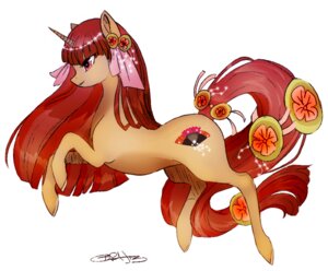 Rating: Safe Score: 0 Tags: 2013 accessory cutie_mark e621 equid equine fan_character female feral flower flower_in_hair hair hair_accessory hasbro horn jumping mammal my_little_pony mythological_creature mythological_equine mythology opalacorn pink_eyes plant princess_kona quadruped red_hair signature simple_background solo tail tan_body unicorn white_background User: bunchy7s