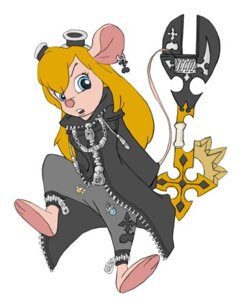 Rating: Safe Score: 0 Tags: 2007 alternative_fashion anthro biped blonde_hair blue_eyes chip_'n_dale_rescue_rangers clothed clothing disney e621 ear_piercing ear_ring eyewear eyewear_on_head female fur gadget_hackwrench goggles hair keyblade kingdom_hearts long_hair low_res mammal melee_weapon mellis mouse murid murine organization_xiii piercing ring_piercing robe rodent simple_background solo square_enix tail weapon white_background zipper User: bunchy7s
