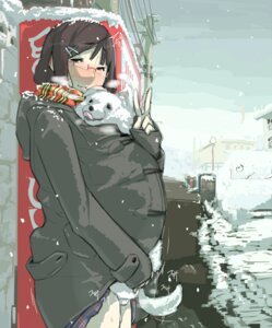 Rating: Explicit Score: 0 Tags: animal black_hair blush breath canid canine canine_on_human clothedclothing clothing_entrapment coat copyright_request cute dog domestic_dog female female_human feral glasses hair_ornament hairclip male male_canine nininbaori public rule34 scarf sex_under_clothes smile snow solo stealth_sex sweat tongue under_clothes zebra zero_(artist) zoophilia User: bunchy7s