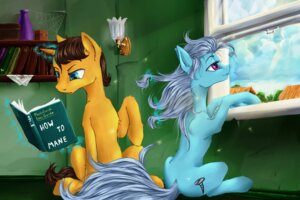 Rating: Safe Score: 0 Tags: 2014 3:2 blue_eyes book bookshelf box brown_hair building case cloud container cutie_mark doctor_stable_(mlp) duo e621 earth_pony english_text equid equine female friendship_is_magic furniture glowing grey_hair hair hasbro horn horse house levitation light madhotaru magic male mammal my_little_pony mythological_creature mythological_equine mythology outside pony purple_eyes reading screw_loose_(mlp) sitting sky sparkles spider_web text unicorn window User: bunchy7s