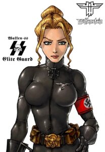 Rating: Questionable Score: 0 Tags: 1940s 1girls 40s armband armwear belt big_breasts black_bodysuit blonde_hair bodysuit breasts claudio_manzati elite_guard_(rtcw) fem_ss_officer female female_only firearm gun handwear history hourglass_figure human iron_cross long_hair looking_at_viewer nazi pale_skin return_to_castle_wolfenstein rifle rule34 schutzstaffel simple_background solo solo_female ss_uniform swastika temukense voluptuous waffen-ss weapon wolfenstein world_war_2 ww2 User: bunchy7s