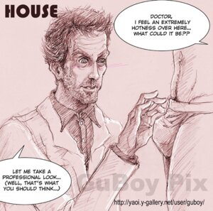 Rating: Questionable Score: 0 Tags: bulge clothed detailed english_text gregory_house house human james_wilson male male_only no_visible_genitalia rule34 tagme User: bunchy7s Rating: Questionable Score: 0 Tags: bulge clothed detailed english_text gregory_house house human james_wilson male male_only no_visible_genitalia rule34 tagme User: bunchy7s