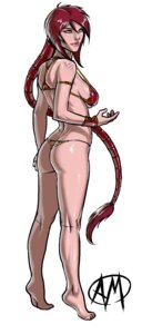Rating: Questionable Score: 0 Tags: ass barefoot bikini breasts feet female ganassa ironscale_shyvana league_of_legends legacy_series lips ponytail red_hair rule34 scar shiny shyvana soles swimsuit thong thong_bikini tied_hair toes yellow_eyes User: bunchy7s