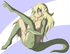 Rating: Explicit Score: 0 Tags: anthro biped blonde_hair blue_eyes breasts chimangetsu dahlia_(chimangetsu) e621 female genitals hair long_hair mammal mirapony nipples nude one_leg_up pangolin raised_leg scales scalie sitting solo tail tongue vulva User: bunchy7s