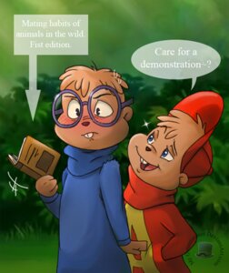 Rating: Questionable Score: 0 Tags: alvin_and_the_chipmunks alvin_and_the_chipmunks_(1983) alvin_seville anthro black_eyes blue_clothing blue_eyes blue_sweater blue_topwear blush bodily_fluids book brother_(lore) brothers_(lore) chipmunk clothing duo e621 eyewear glasses ground_squirrel hat headgear headwear incest_(lore) male mammal mrostentatious on_model red_clothing red_sweater red_topwear rodent sciurid shota sibling_(lore) simon_seville sweat sweater text topwear young User: bunchy7s