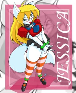 Rating: Questionable Score: 0 Tags: anthro big_breasts breasts canid canine clothed clothing e621 eyewear female fox glasses legwear mammal midriff shonuff skimpy solo stockings tail under_boob wide_hips User: bunchy7s