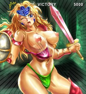 Rating: Explicit Score: 0 Tags: 1girls armor bikini blonde_hair breasts female irene_(ougon_no_shiro) nipples ougon_no_shiro pointy_chin rule34 shield surprised swimsuit sword tagme tanaka_tsuyushi wardrobe_malfunction weapon User: bunchy7s