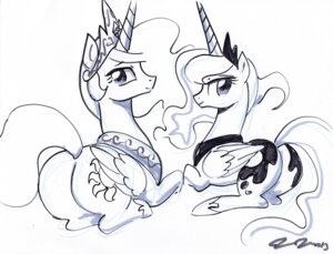 Rating: Safe Score: 0 Tags: 2013 absurd_res crown cutie_mark duo e621 equid equine feathered_wings feathers female feral friendship_is_magic hair hasbro headgear hi_res horn john_joseco long_hair looking_at_viewer looking_back lying mammal monochrome my_little_pony mythological_creature mythological_equine mythology princess_celestia_(mlp) princess_luna_(mlp) smile tiara winged_unicorn wings User: bunchy7s Rating: Safe Score: 0 Tags: 2013 absurd_res crown cutie_mark duo e621 equid equine feathered_wings feathers female feral friendship_is_magic hair hasbro headgear hi_res horn john_joseco long_hair looking_at_viewer looking_back lying mammal monochrome my_little_pony mythological_creature mythological_equine mythology princess_celestia_(mlp) princess_luna_(mlp) smile tiara winged_unicorn wings User: bunchy7s