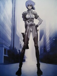 Rating: Questionable Score: 0 Tags: 1girls blue_eyes blue_hair breasts cleavage female female_only fingerless_gloves frown fully_clothed ghost_in_the_shell gloves gun hand_on_hip highres hips kusanagi_motoko nakazawa_kazuto rule34 short_hair solo weapon User: bunchy7s